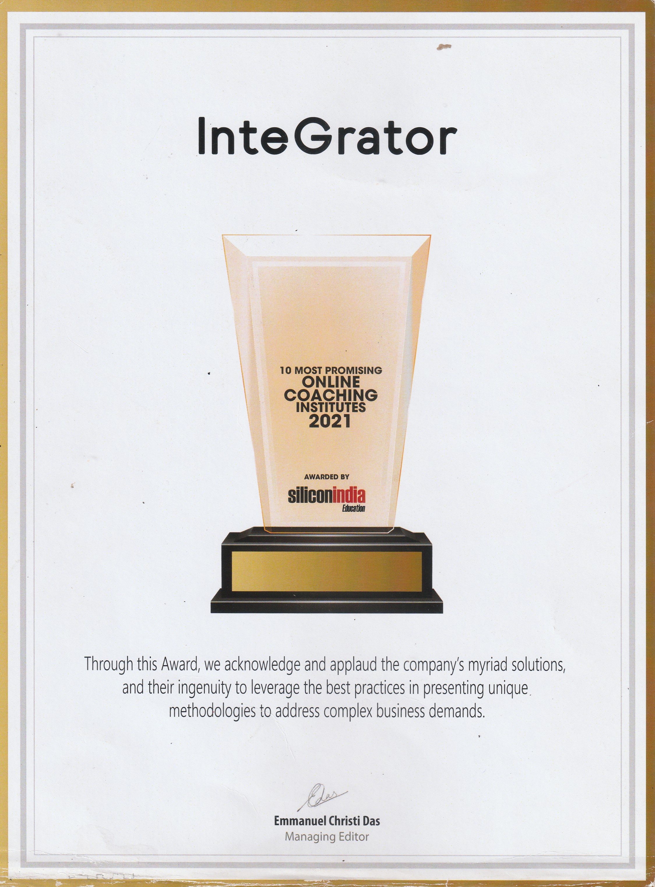 Award 1
